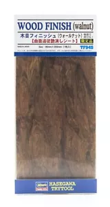 Woodgrain Finish Sheet (Walnut) (Material) Hasegawa TryTool TF945 HAS-71945 - Picture 1 of 5
