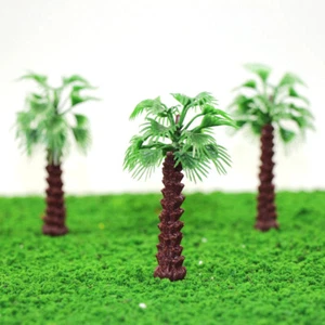 YS06 20 Model Livistona Chinensis Palm Trees Model Layout Train Scale 1/75 OO HO - Picture 1 of 5