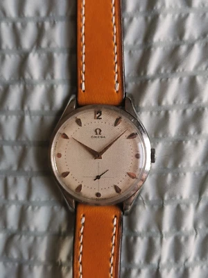 Vintage Omega Watch Jumbo 38mm Honeycomb dial - Image 1 of 4