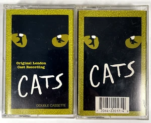 CATS Original London Cast Cassette Tapes Andrew Lloyd Weber - Picture 1 of 4