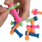 Bunte rotierende Schraube Bleistifthüllen für 4 Stck./Set Spielzeug für Kinder Erwachsene