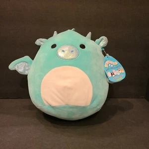 Squishmallow 8" Miles The Dragon Kellytoy Super Soft Plush Toy Animal NWT - Picture 1 of 7
