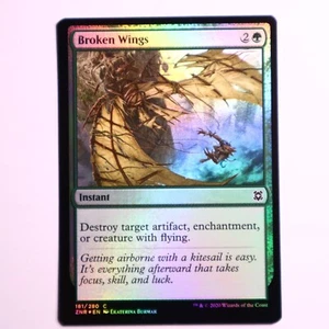 MTG Verde - Alas Rotas Lámina - 181 - Zendikar Rising - Instantáneo - Imagen 1 de 1