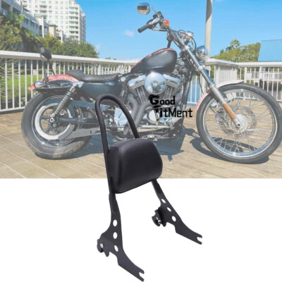 For Harley Davidson Seventy Two XL1200V Motorcycle Backrest Back Rest Sissy Bar Foto 1 de 4