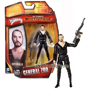 Jahr 2013 DC Comics Multiversum Superman II Serie 4 Zoll hohe Figur GENERAL ZOD - Bild 1 von 1