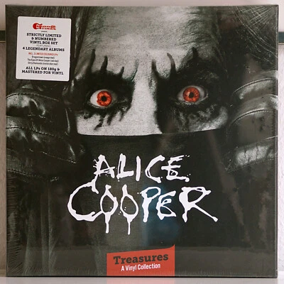 Heavy Metal - Alice Cooper – Treasures - A Vinyl Collection - Box Neu MINT LimEd - Bild 1 von 4