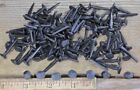 1" Rose head 100 nails square wrought iron vintage rustic Decorative historic