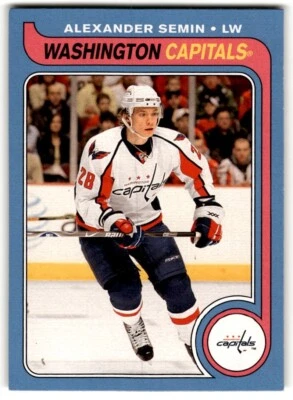 2008-09 O-Pee-Chee '79-80 Retro Alexander Semin #108 Washington Capitals - Image 1 of 2