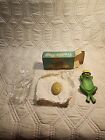 Vintage Avon Freddie The Frog Floating Soap Dish And Soap Bar New In Box Package