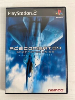 Ace Combat 4: Shattered Skies PS2 PlayStation 2 Black Label japanese games - Image 1 of 4