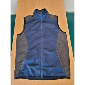 Calvin Klein Men's Two Tone Tech Vest Grey Blue sz M - Picture 1 of 5