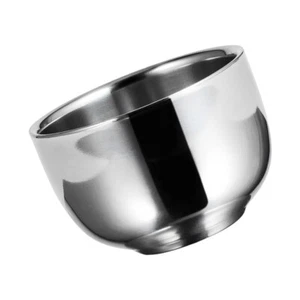 Burly Bowl in acciaio inox da uomo in metallo ciotole da barba per uomo - Foto 1 di 12