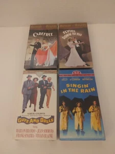 4 Great Classic Musicals On VHS. Carefree 1938 (2000 VHS). Flying Down To Rio 19 - Picture 1 of 3