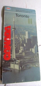 Vintage 1977 ESSO street Map Toronto Canada - Picture 1 of 1