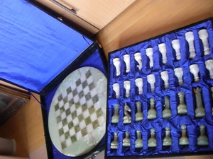 schachspiel Neu aus Onyx einmalig - Bild 1 von 9