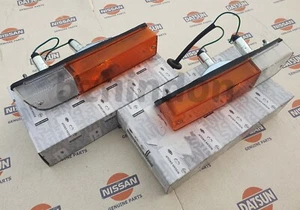 Front Bumper Combination Lamp USDM Genuine DATSUN 1200 Fits NISSAN B110 B120 Ute - Picture 1 of 3