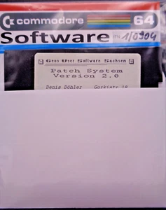 COMMODORE 64/128 -- PATCH SYSTEM VERSION 2.0 (GEOS USER SACHSEN - DISK) - Bild 1 von 2