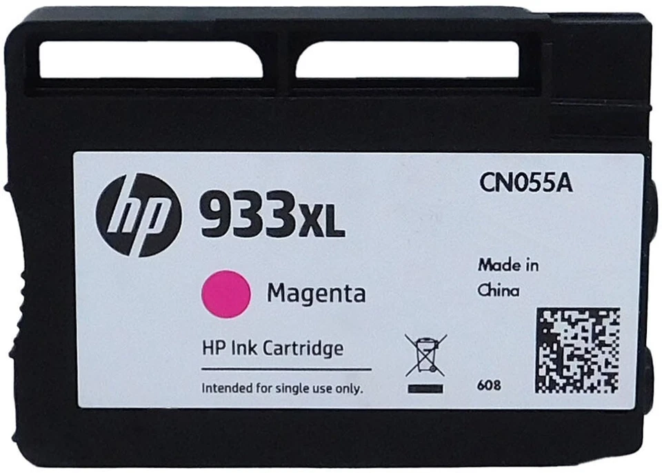 NEW HP #933XL CN055AN Magenta Ink Cartridge GENUINE - Image 1 of 1