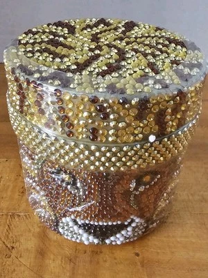 PRAI Beauty Ageless Throat Crème 200ml + Rhinestone Lion Trinket Box – NIB Gift  - Image 1 of 4