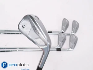 Nice TaylorMade '24 P-7CB 6-PW IRON SET - AMT Black S300 Stiff Flex Steel 452768 - Picture 1 of 6