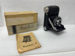 Cámara plegable Balda Baldini 35 mm con lente Prontor S y Baldanar con caja original - Imagen 1 de 19