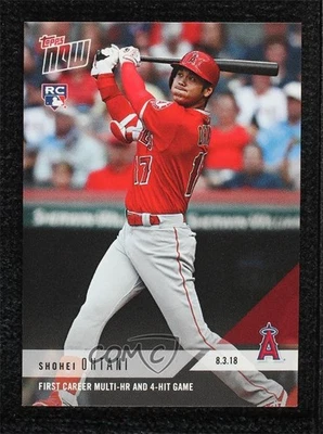 2018 Topps Now /2957 Shohei Ohtani #553 Rookie RC - Image 1 of 3