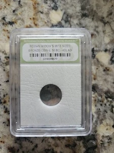 Antike römische Witwen milbengroße Bronzemünzen 50 v. Chr. - 400 n. Chr. 9a - Bild 1 von 2