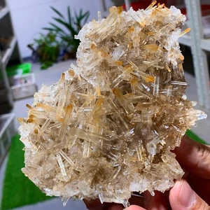 199G Natural Himalayan Mango Crystal Cluster Quartz Crystal Cluster specimen - Picture 1 of 19