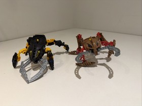 LEGO BIONICLE: Visorak Oohnorak 8744 + Visorak Raporak 8745 *read Description