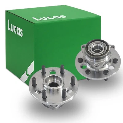 Lucas Pair：2New Front Wheel Bearing and Hub 1988 - 1994 Chevy GMC K1500 K2500 - Image 1 of 4