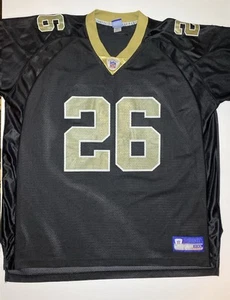 New Orleans Saints McAllister Jersey Mens 2XL Black Reebok On Field NFL #26 - Picture 1 of 10