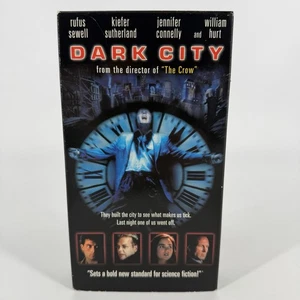 Dark City VHS 2001(Alex Proyas,Rufus Sewell,Kiefer Sutherland)Sci-Fi/Thriller - Picture 1 of 6
