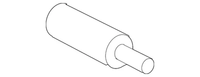 Bombilla de parada de montaje alto central genuina Ford D7TZ-13466-A Foto 1 de 4