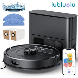 Lubluelu 5500Pa L20 MAX Robot Vacuum and Mop Combo Auto-Empty Dock Sutions APP - Picture 1 of 17