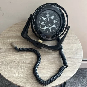 Vintage Heath Marine Compass 6"inch gimble grid type rotating bevel ring R3B - Picture 1 of 4