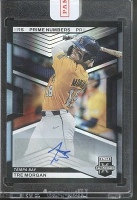 2023 Panini Elite Extra Edition Prime Numbers #99 Tre' Morgan 87/200 Auto - Image 1 of 2