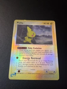 Pichu 20/100 Sandstorm Reverse Holo Pokemon TCG - Picture 1 of 12