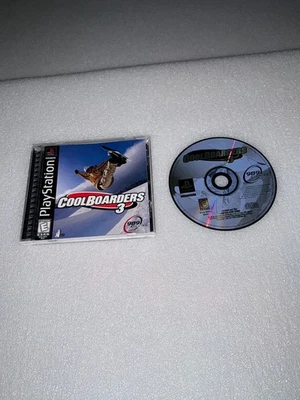 Cool Boarders 3 NTSC USA Sony PlayStation 1 1998 PS1 Game good used scratched - Image 1 of 4