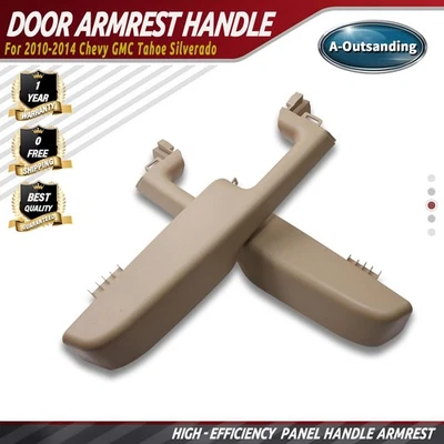 Front Left+Right Door Armrest Handle Fits GMC Yukon Chevy Suburban/Tahoe 1999-06 - Image 1 of 4
