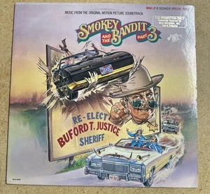 smokey and the bandit 3 SOUNDTRACK OST LP VINYL RECORD - Foto 1 di 2
