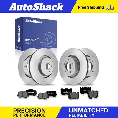 Front Rear Brake Rotors Premium Ceramic Pads for 2015-2020 Ford Mustang V8 - Image 1 of 4