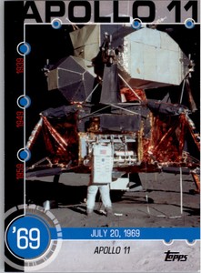 2015 Topps Baseball History #6A Apollo 11