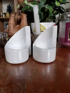 Partylite white iridescent votives - Picture 1 of 3