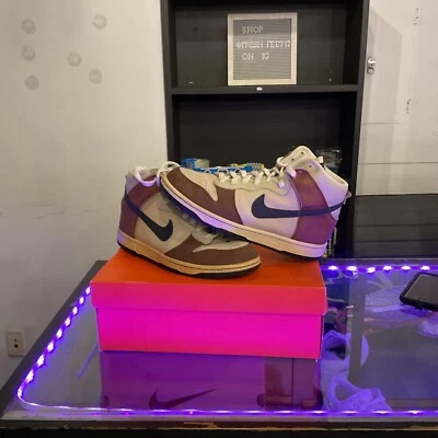 Size 9.5 - Nike Dunk Premium High Rustic - Image 1 of 4
