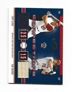 2003 Playoff Prestige Connections Materials /400 #C-2 Troy Glaus & Tim Salmon - Picture 1 of 1