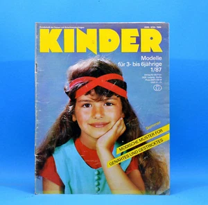DDR Kinder Saison 1 1987 Modelle für 3- bis 6jährige Verlag für die Frau Mode - Bild 1 von 1