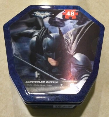 Puzzle lenticular Batman Caballero Oscuro DC. lata sellada. N.O.S. 2012.48 piezas. Foto 1 de 4