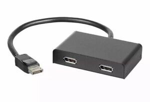 Monoprice 2-Port DisplayPort 1.2 to DisplayPort Multi-Stream Transport (MST)