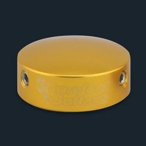 BAREFOOT BUTTONS V1 Button GOLD For Std 3PDT Switches Guitar Pedal Accessory - Picture 1 of 3