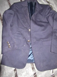 vguc Talbot's navy wool suit jacket boys 8 free ship USA - Picture 1 of 2